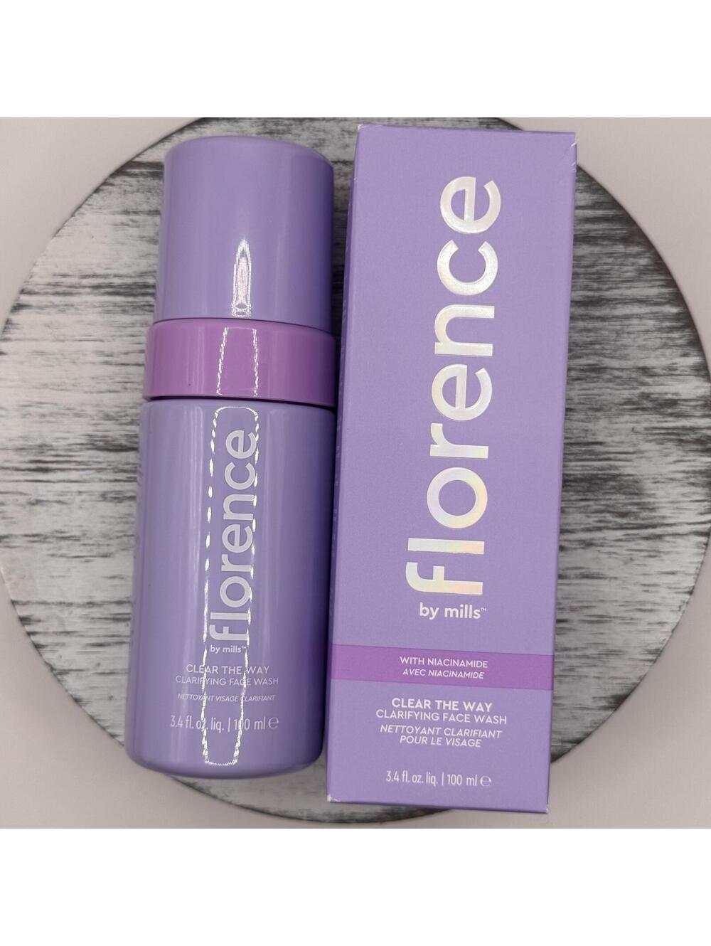 Florence by Mills Clear the Way Clarifying Face Wash 3.4oz/100ml Full Size BNIB